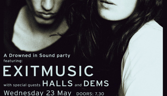 Exitmusic DiS party flyer